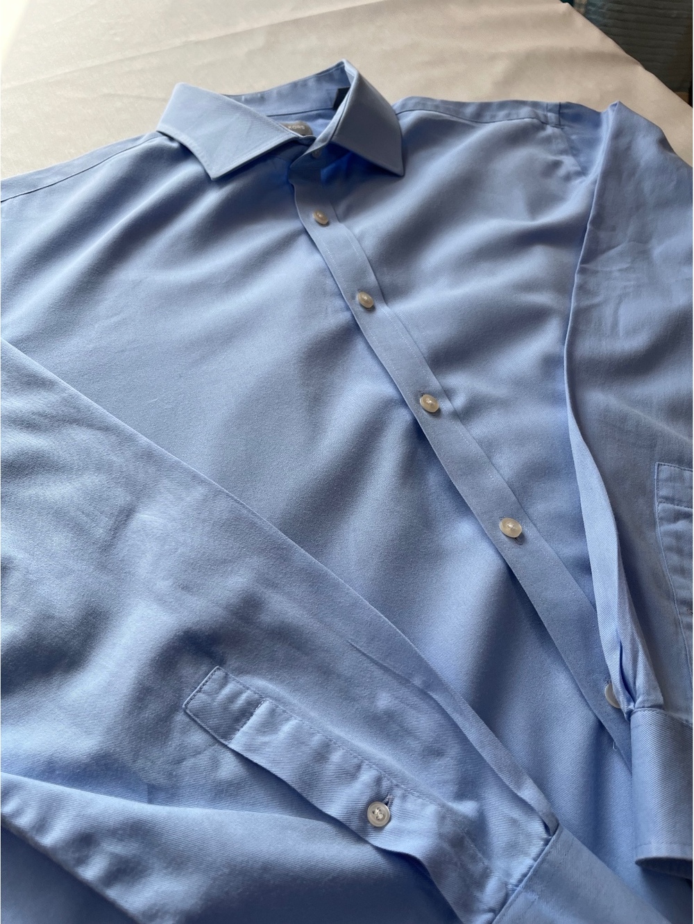 Light blue Michael Kors men’s dress shirt 17 1/2 - 34